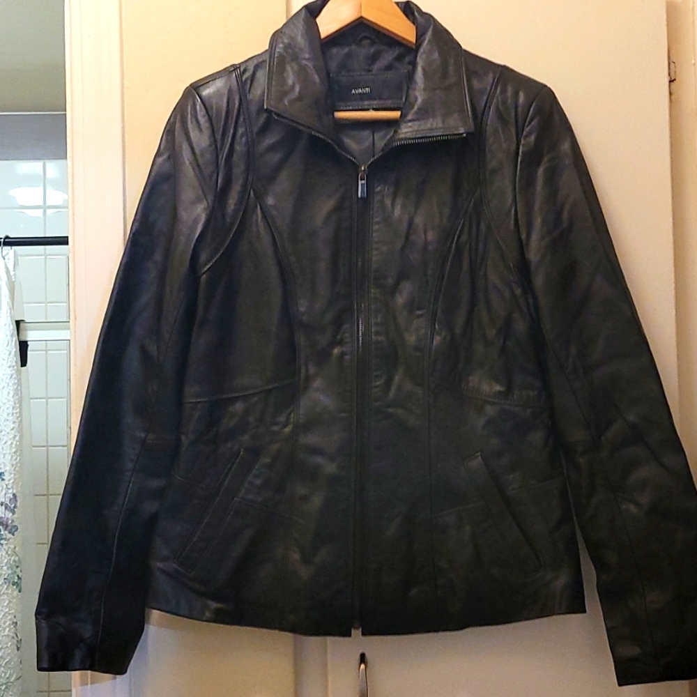 Leather jacket